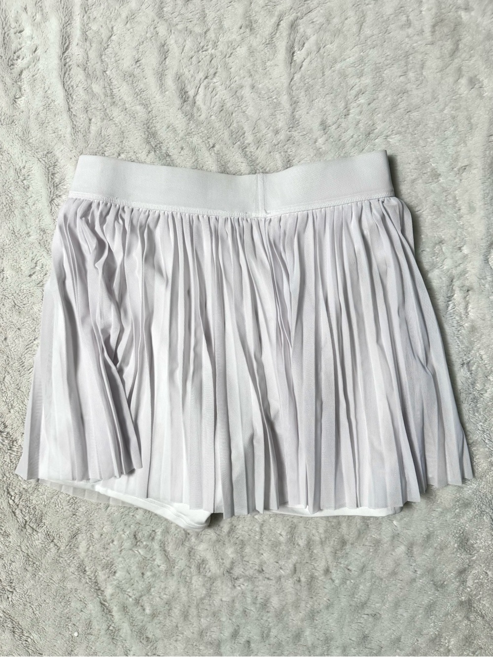 Terez TLC Mesh Layover Tennis Skirt in white - Picture 4 of 10